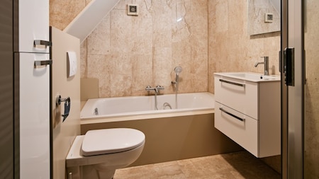 Badezimmer - Vakantiepark de Bosrand