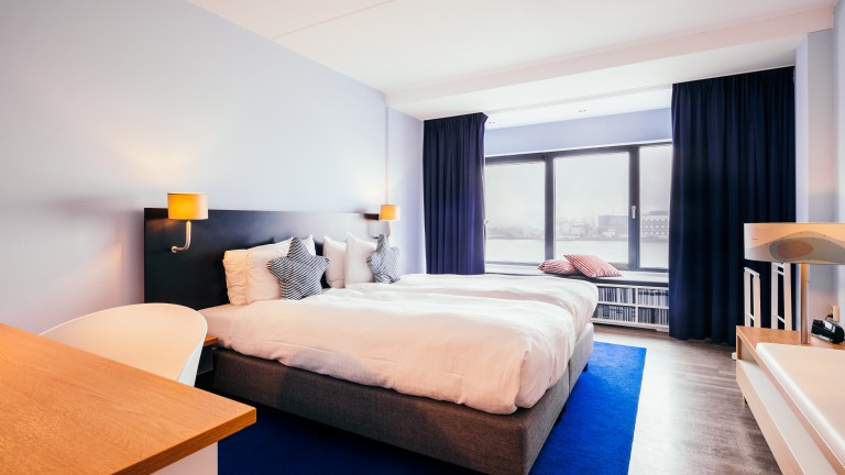 Standaardkamer waterzijde Stuurman - Delta Hotel Vlaardingen