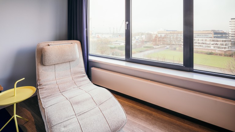 Standaardkamer waterzijde Stuurman - Delta Hotel Vlaardingen