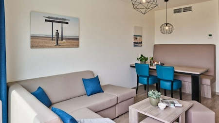 Wohnzimmer - Holiday Suites Zeebrugge