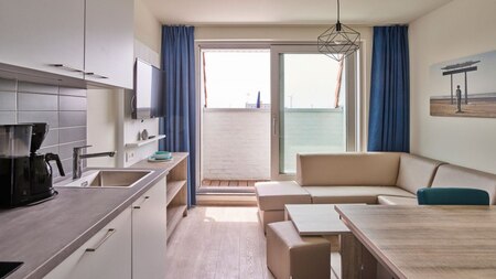 Wohnzimmer - Holiday Suites Zeebrugge
