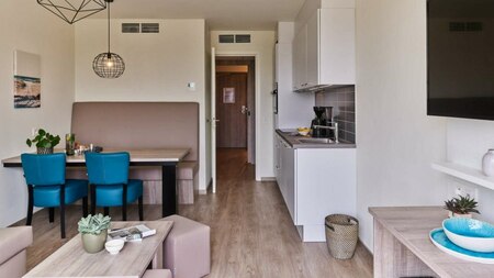 Wohnzimmer - Holiday Suites Zeebrugge