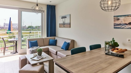 Wohnzimmer - Ferien Suiten Zeebrügge