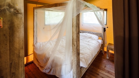 Slaapkamer - RCN vakantiepark de Roggeberg Slaapkamer - RCN vakantiepark de Roggeberg