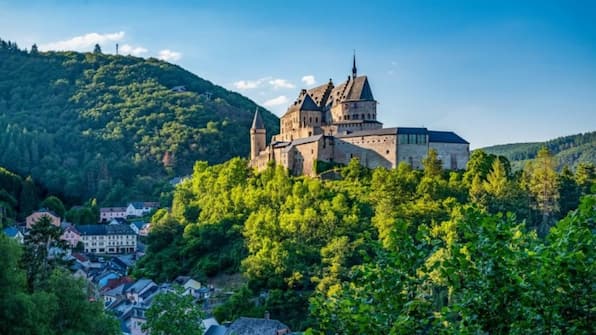 Kasteel Vianden - Vodatent Camping Vallee de L'Our