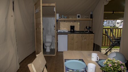 Innen - Vodatent Camping Catsop