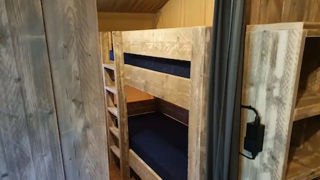 Slaapkamer - Vodatent Camping de Chênefleur