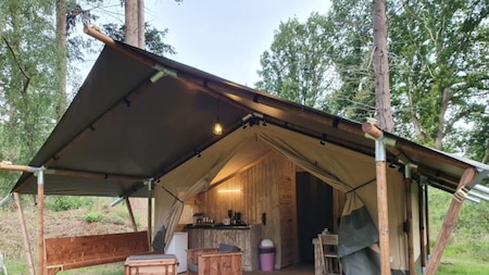 Buitenaanzicht - Vodatent Camping de Chênefleur