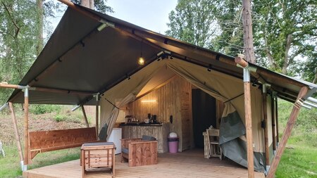 Außenansicht - Vodatent Camping im Horstmann-Wald Außenansicht - Vodatent Camping im Horstmann-Wald