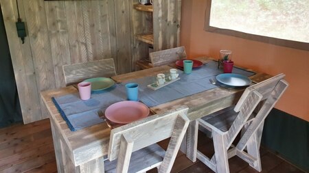 Wohnzimmer - Vodatent Camping im Horstmannwald Wohnzimmer - Vodatent Camping im Horstmannwald