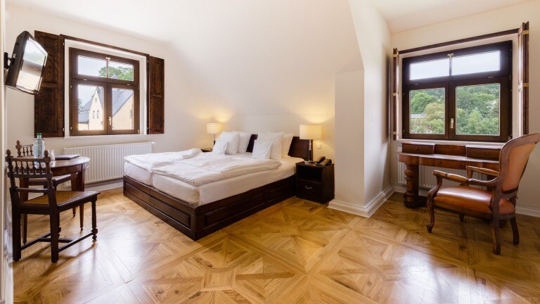 Luxuszimmer – Hotel Schloss Purschenstein