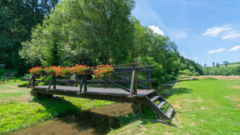 Tuin - Domaine du Moulin d'Asselborn