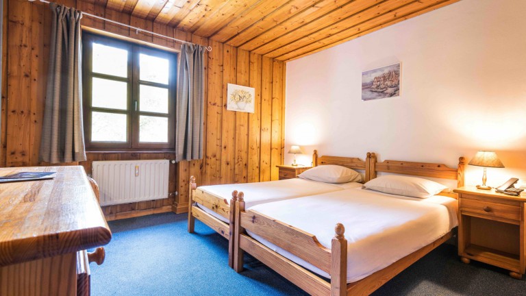 Classic twin room - Domaine du Moulin d'Asselborn