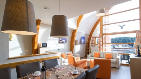 Wohnzimmer - Landal Marina Lipno
