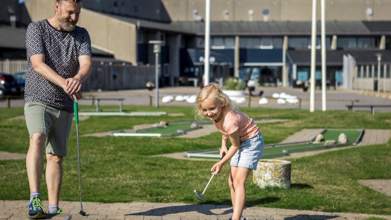 Midgetgolf - Landal Strandappartementen Fyrklit