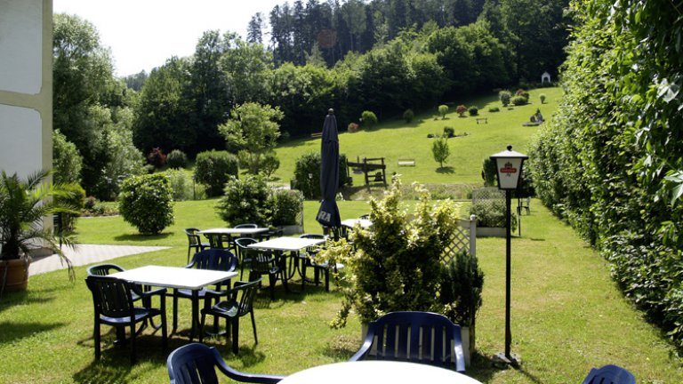 Tuin - Das Steinberger Hotel