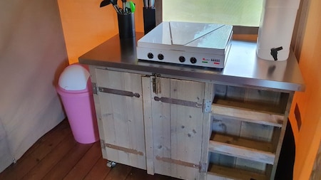 Keuken - Vodatent Minicamping Sous les Cloches
