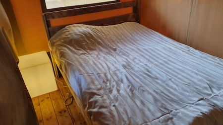 Slaapkamer - Vodatent Minicamping Sous les Cloches