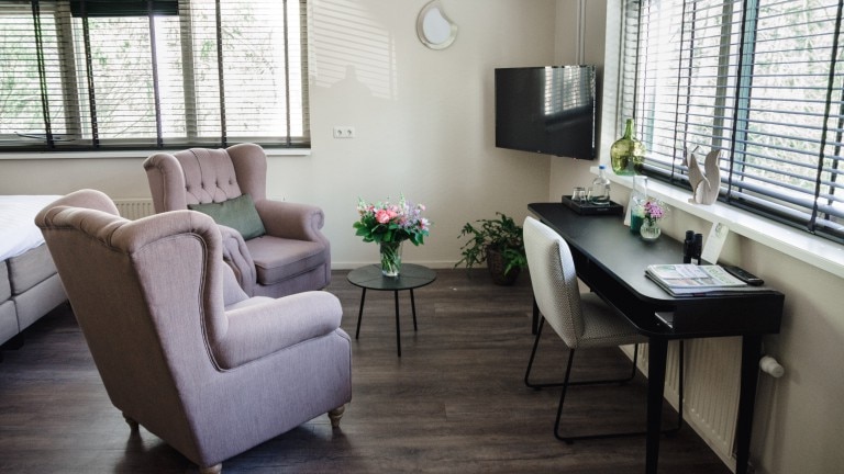 Deluxe kamer met sauna - Witte Berken Natuurhotel