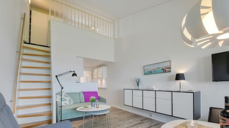 Woonkamer - Landal Strandappartementen Fyrklit Woonkamer - Landal Strandappartementen Fyrklit