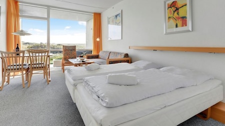 Woonkamer - Landal Strandappartementen Fyrklit Woonkamer - Landal Strandappartementen Fyrklit