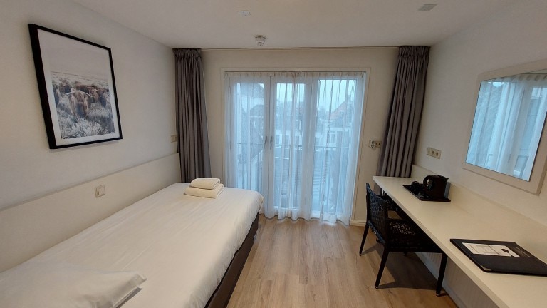 Eenpersoonskamer - Hotel Marktzicht