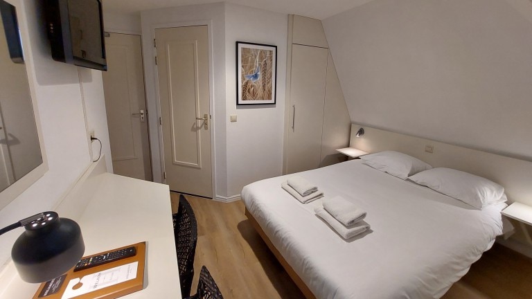 Compacte tweepersoonskamer - Hotel Marktzicht