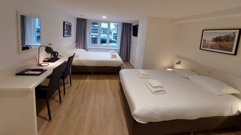 Vierpersoonskamer - Hotel Marktzicht
