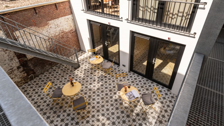Terras - Boutiquehotel Dokkum