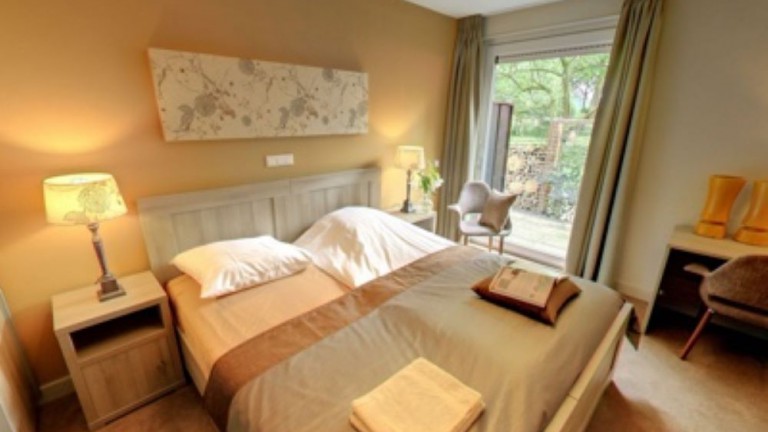 Kamer met terras - Boutique Hotel en restaurant De Gloepe