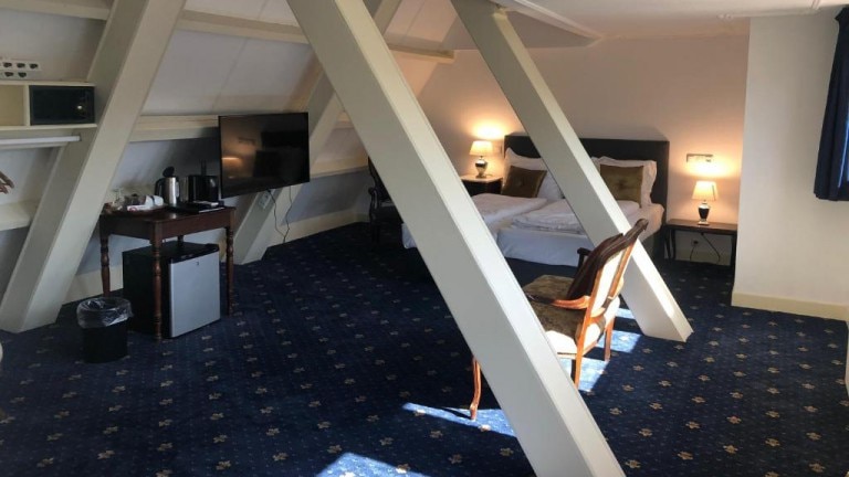 Suite met balkon - Hotel De Gulden Waagen