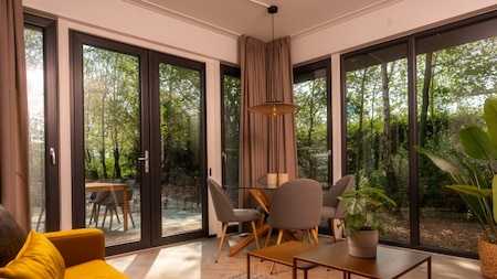 Woonkamer - Vakantiepark Mölke Woonkamer - Vakantiepark Mölke