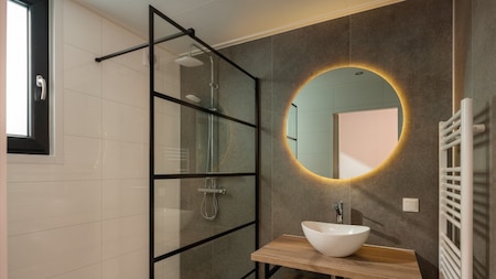 Badkamer - Vakantiepark Mölke Badkamer - Vakantiepark Mölke