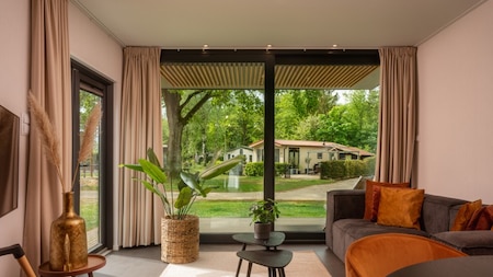 Woonkamer - Vakantiepark Mölke Woonkamer - Vakantiepark Mölke