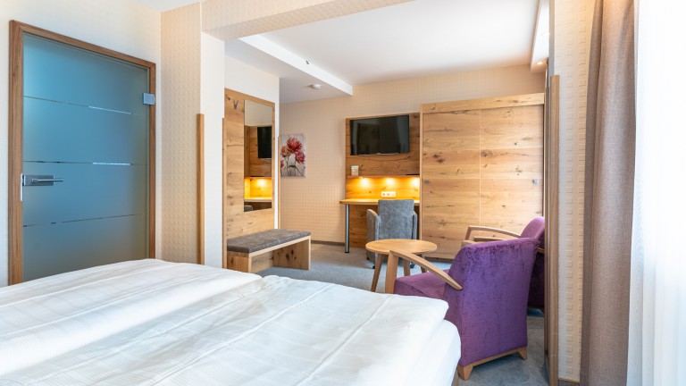 Doppelzimmer Weinkönigin – Hotel Restaurant Pollmanns