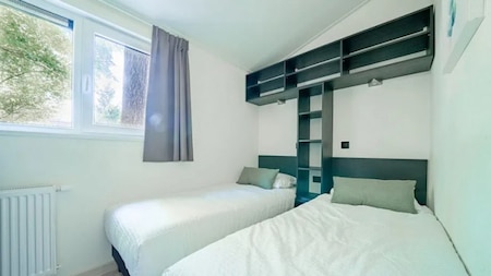 Slaapkamer - EuroParcs de Utrechtse Heuvelrug Slaapkamer - EuroParcs de Utrechtse Heuvelrug