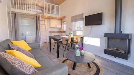 Wohnzimmer- EuroParcs Reestervallei
