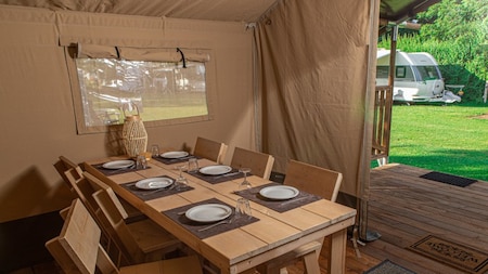 Wohnzimmer - Ferienpark der Toffe Peer
