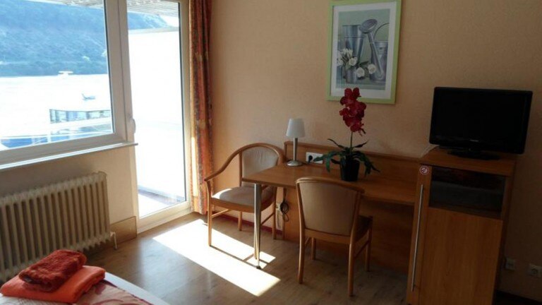 Deluxe-Einzelzimmer im Hotel Rheinkönig