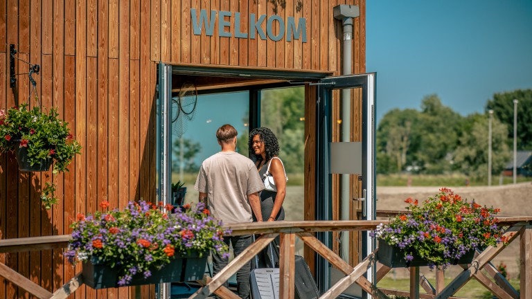 Eingang - EuroParcs De IJssel Eilanden