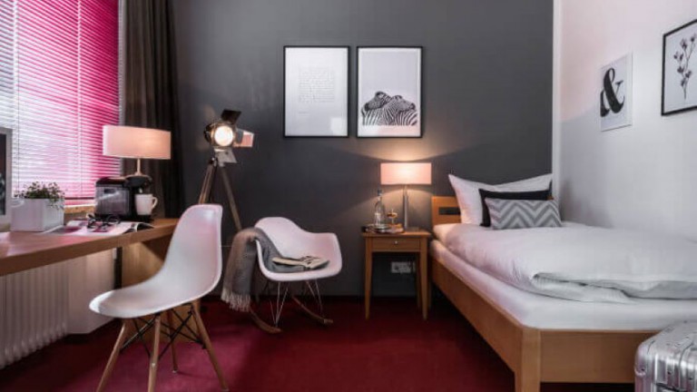 Eenpersoonskamer - Hotel Stadt Hamburg