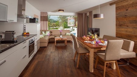 Wohnzimmer - EuroParcs Hermagor-Nassfeld