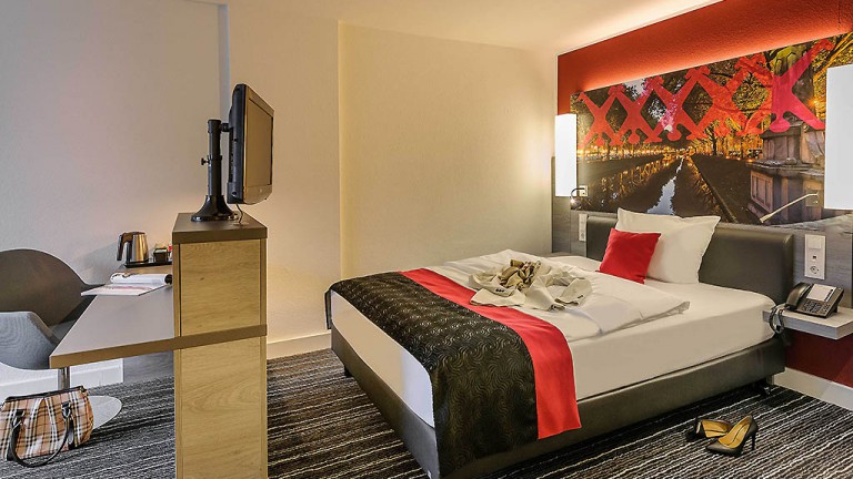Eenpersoonskamer - Mercure Hotel Düsseldorf Zentrum
