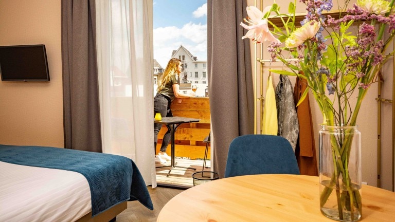Balkon kamer - Hotel Janssen