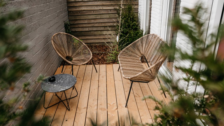 Terrasse Zimmer - Hotel Janssen