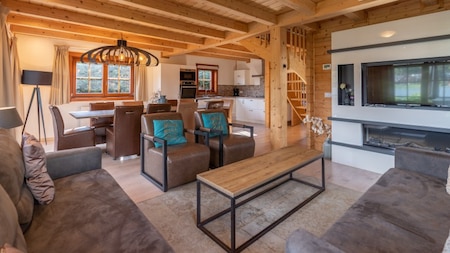 Wohnzimmer - EuroParcs Brunssummerheide