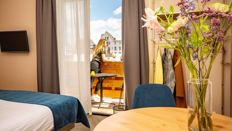 Balkon Zimmer - Hotel Janssen