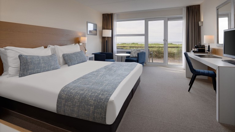 Superior zeezijde kamer - WestCord Strandhotel Seeduyn
