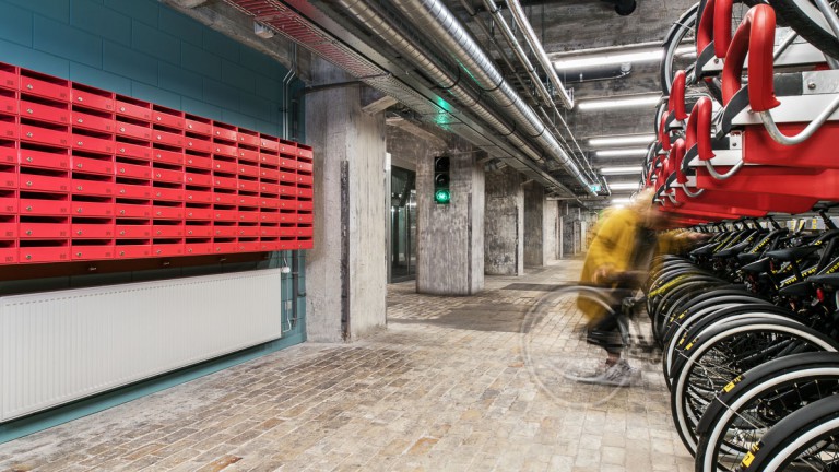 Fietsenstalling - The Social Hub Maastricht
