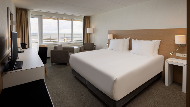 Zeezijde kamer - WestCord Hotel Schylge